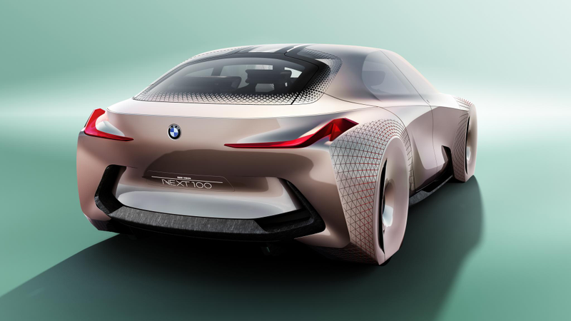 Illustration for article titled BMW's Vision Next 100 Is A Wild Shapeshifter From The 22nd Century